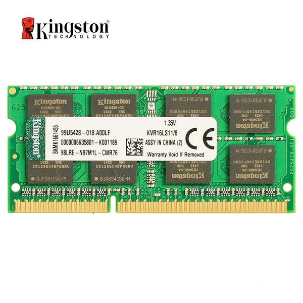 Planet Gates Kingston  DDR3L 8GB  1600Mhz DDR3 8 GB Low Voltage SO-DIMM Notebook Ram (KVR16LS11/8GB)