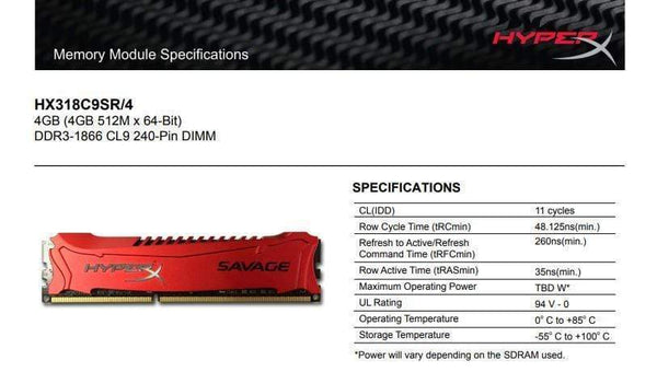 Planet Gates Kingston HyperX Savage Memory RAM DDR3 4G 8G 1600MHz 1866MHz 2133MHz 2400MHz 4GB 8GB   1.5v pc3-12800 240-Pin DIMM For desktop
