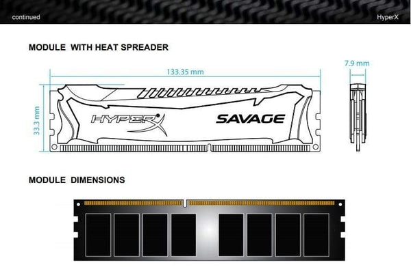 Planet Gates Kingston HyperX Savage Memory RAM DDR3 4G 8G 1600MHz 1866MHz 2133MHz 2400MHz 4GB 8GB   1.5v pc3-12800 240-Pin DIMM For desktop
