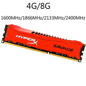 Planet Gates Kingston HyperX Savage Memory RAM DDR3 4G 8G 1600MHz 1866MHz 2133MHz 2400MHz 4GB 8GB   1.5v pc3-12800 240-Pin DIMM For desktop