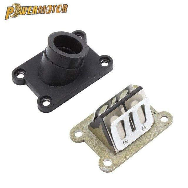 Planet Gates Kit Motorcycle Mainfold Boot Valves Intake Pipe Manifold reed valve For 50 SX50 50cc 65 SX sx Pro Senior MINI Junior