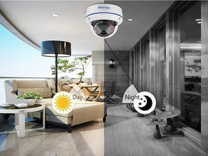 Planet Gates Kit Security Camera System 2.0MP HD Dome CCTV POE Camera IR Night Vision Video Surveillance Set