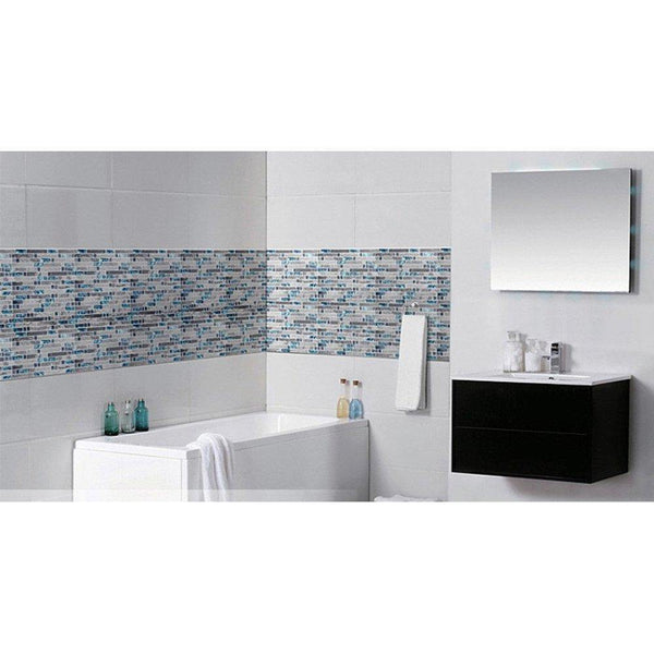 Kitchen Bathroom 3D Waterproof Self Adhesive Mosaic Wall Decal Cabinet Sticker Peel and Stick Backsplash Vinyl Tiles