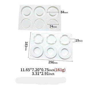 Planet Gates Kitchen Dining & Bar 1 Christmas Silicone Mold Cake Decorating Tools 3D Fruit Ring Mouse Mould Chocolate Dessert Pan Bakeware Pastry Cake Mold