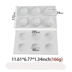 Planet Gates Kitchen Dining & Bar 1 Diamond Silicone Cake Mold For Mousses Silicone Chiffon Cakes Mold Baking Pan Decorating Accessories Bakeware Tools DIY