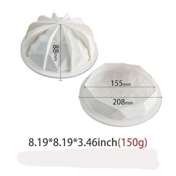 Planet Gates Kitchen Dining & Bar 1 Diamond Silicone Cake Mold For Mousses Silicone Chiffon Cakes Mold Baking Pan Decorating Accessories Bakeware Tools DIY