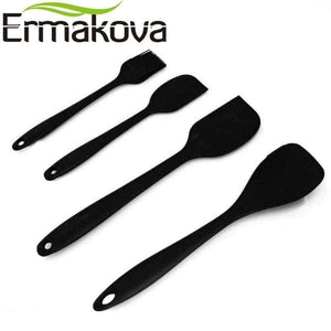 Planet Gates Kitchen Dining & Bar 10 Pcs/Set Silicone Kitchen Utensils Set Heat Resistant Non-Stick Cooking Utensil Set Silicone Kitchen Tools Set