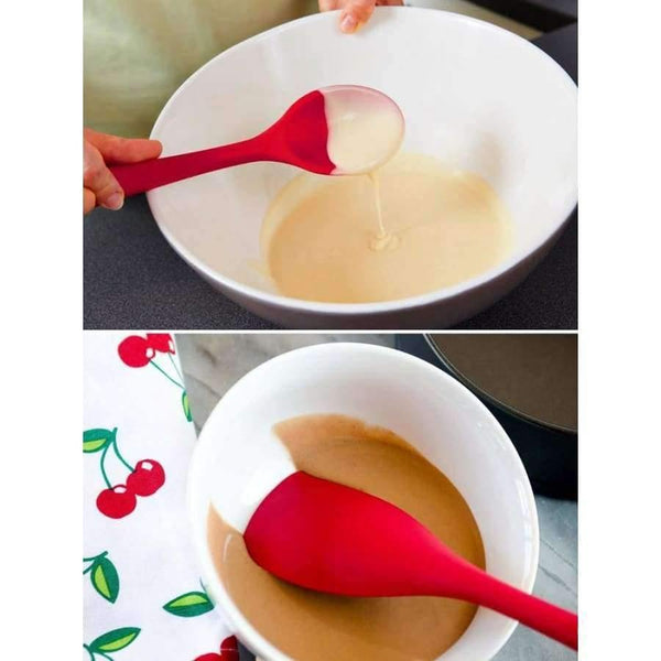 Kitchen Silicone Cooking Tools Set Utensils Spoon Spatula Ladle Egg Beaters Cuisine Nonstick Gadgets Accessories Supplies Items - Kitchen