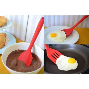 Planet Gates Kitchen Dining & Bar 10pcs Black Kitchen Silicone Cooking Tools Set Utensils Spoon Spatula Ladle Egg Beaters Cuisine Nonstick Gadgets Accessories Supplies Items