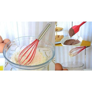 Planet Gates Kitchen Dining & Bar 10pcs Black Kitchen Silicone Cooking Tools Set Utensils Spoon Spatula Ladle Egg Beaters Cuisine Nonstick Gadgets Accessories Supplies Items