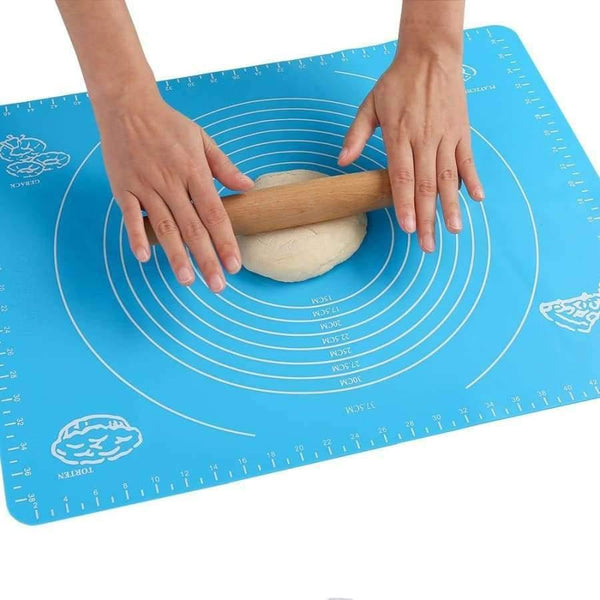 Planet Gates Kitchen Dining & Bar 1PC 40*30 cm Sweet Color Silicone Nonstick Pastry Mat  Kneading Dough Mat Scale show Baking Board  Cake Tools  Kitchen Utensils