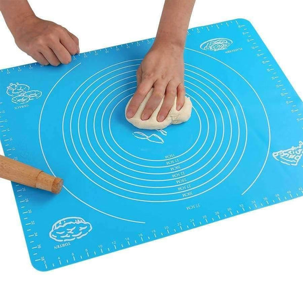Planet Gates Kitchen Dining & Bar 1PC 40*30 cm Sweet Color Silicone Nonstick Pastry Mat  Kneading Dough Mat Scale show Baking Board  Cake Tools  Kitchen Utensils