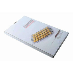 Planet Gates Kitchen Dining & Bar 25*40CM Stainless Steel Wire Grid Cooling Cake Food Rack Oven Safe Kitchen Baking Pizza Bread Barbecue Holder Shelf Net 2018