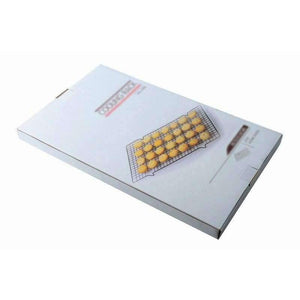 Planet Gates Kitchen Dining & Bar 25*40CM Stainless Steel Wire Grid Cooling Cake Food Rack Oven Safe Kitchen Baking Pizza Bread Barbecue Holder Shelf Net 2018