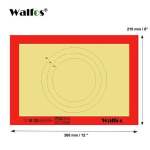 Planet Gates Kitchen Dining & Bar 300x210mm Baking sheet liner Non Stick Silicone Baking Mat Non-Stick Baking Cookie Liner pastry mat Bakeware Kitchen Tool