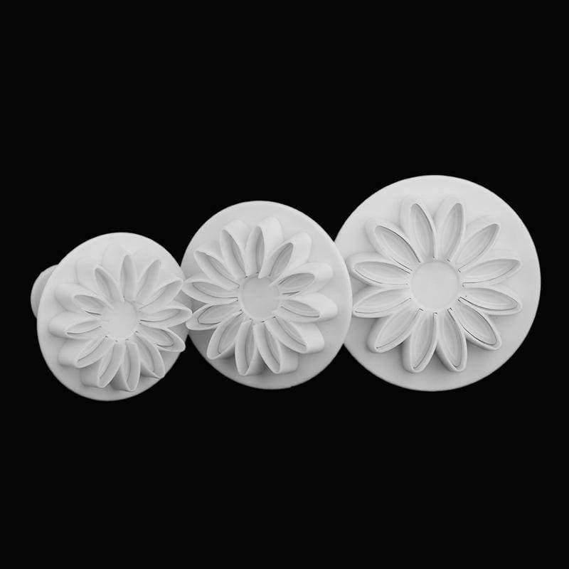 Planet Gates Kitchen Dining & Bar 33pcs/set Plastic Flower Fondant Cake Decorating Tools Sugarcraft Plunger Cutter Baking Cookies Mold