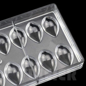 Planet Gates Kitchen Dining & Bar 3D Lotus shape polycarbonate Chocolate mold, kitchen tools cake candy PC chocolate mould baking pastry tools