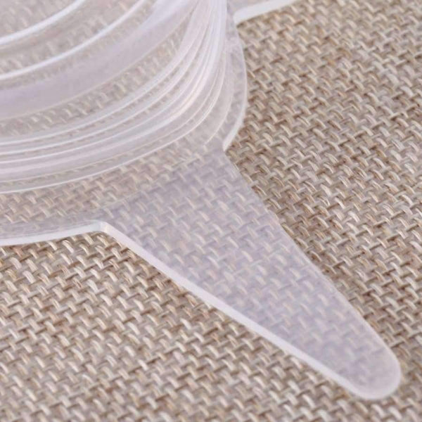 Planet Gates Kitchen Dining & Bar 6PCS/Set silicon stretch lids universal lid Silicone food wrap bowl pot lid silicone cover pan cooking Kitchen accessories