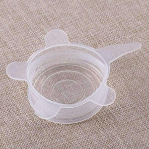 Planet Gates Kitchen Dining & Bar 6PCS/Set silicon stretch lids universal lid Silicone food wrap bowl pot lid silicone cover pan cooking Kitchen accessories