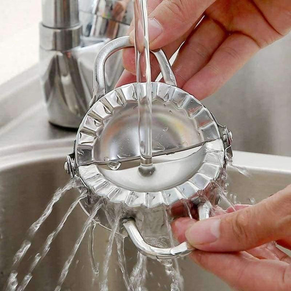 Planet Gates Kitchen Dining & Bar 75MM Pastry Tools 304 Stainless Steel Dumpling Maker Wraper Dough Cutter Pie Ravioli Dumpling Mould Kitchen Accessories