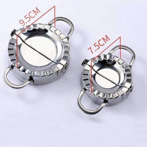 Planet Gates Kitchen Dining & Bar 75MM Pastry Tools 304 Stainless Steel Dumpling Maker Wraper Dough Cutter Pie Ravioli Dumpling Mould Kitchen Accessories