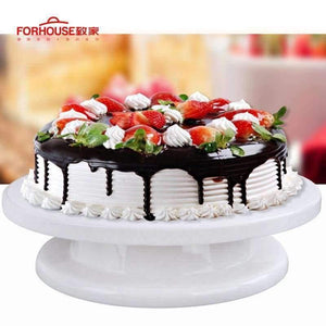 Planet Gates Kitchen Dining & Bar Cake Turntable Swivel Plate Cake Decoration Stand Platform Round Cake Base Revolving Baking Tools