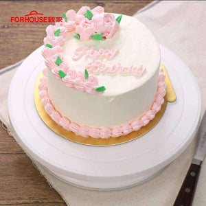 Planet Gates Kitchen Dining & Bar Cake Turntable Swivel Plate Cake Decoration Stand Platform Round Cake Base Revolving Baking Tools