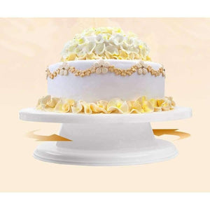 Planet Gates Kitchen Dining & Bar Cake Turntable Swivel Plate Cake Decoration Stand Platform Round Cake Base Revolving Baking Tools