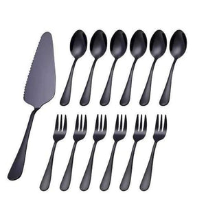 Planet Gates Kitchen Dining & Bar China / black X 13PCS Stainless Steel Cake Spatulas Pizza Pie Pastry Butter Shovel Cutter Knife  Kitchen Baking Tool Gadgets Cooking Tools