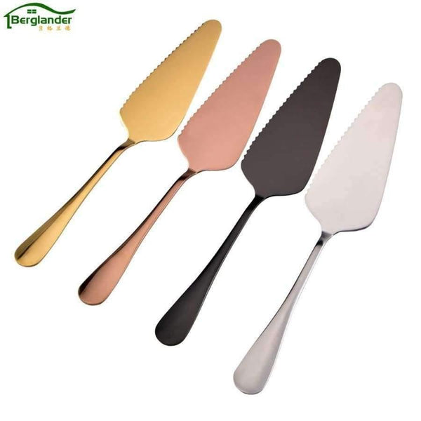 Planet Gates Kitchen Dining & Bar China / Rose Gold X 1PCS Stainless Steel Cake Spatulas Pizza Pie Pastry Butter Shovel Cutter Knife  Kitchen Baking Tool Gadgets Cooking Tools
