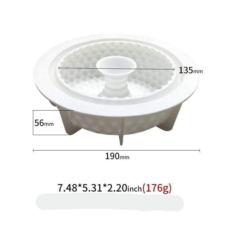 Planet Gates Kitchen Dining & Bar 1 Christmas Silicone Mold Cake Decorating Tools 3D Fruit Ring Mouse Mould Chocolate Dessert Pan Bakeware Pastry Cake Mold