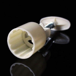 Planet Gates Kitchen Dining & Bar Creative Mooncake Mold 5 Petals Round Flower Moon Cake Mold Mould White Set Mooncake Decor Baking Hand Pressing Tools