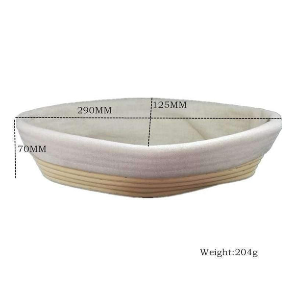 Planet Gates Kitchen Dining & Bar Cylinder New Various Shapes Fermentation Rattan Basket Country Bread Baguette Dough Banneton Brotform Proofing Proving Baskets