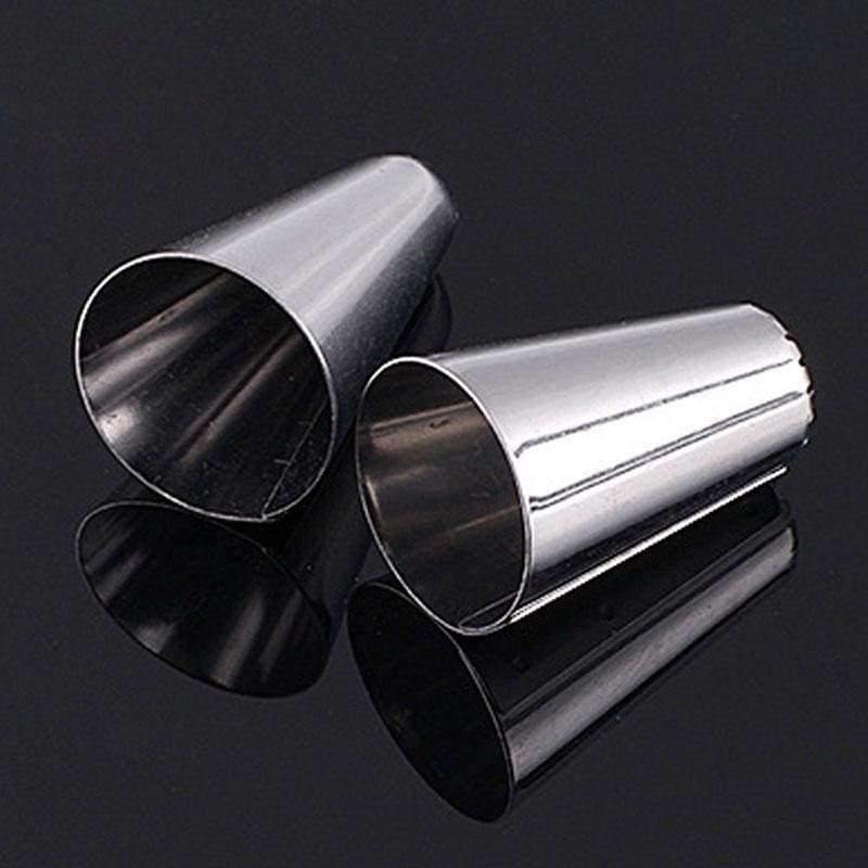 Planet Gates Kitchen Dining & Bar Decor Cake Nozzles Stainless Steel Piping Tips Cookie Mold Set Cupcake Dessert Baking Tools for Kitchen Cooking Supplies