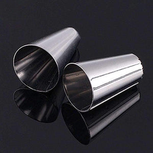 Planet Gates Kitchen Dining & Bar Decor Cake Nozzles Stainless Steel Piping Tips Cookie Mold Set Cupcake Dessert Baking Tools for Kitchen Cooking Supplies