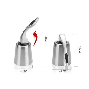 Planet Gates Kitchen Dining & Bar Dining Barware Bar Tools stainless steel Pressure seal vacuum champagne stoppers wine stopper 3 pcs/set  free shipping