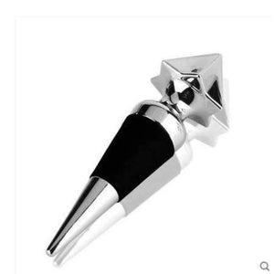 Planet Gates Kitchen Dining & Bar Kitchen Dining Barware Bar Tools 304 stainless steel star head silicone red seal wine stopper stoppers free shipping