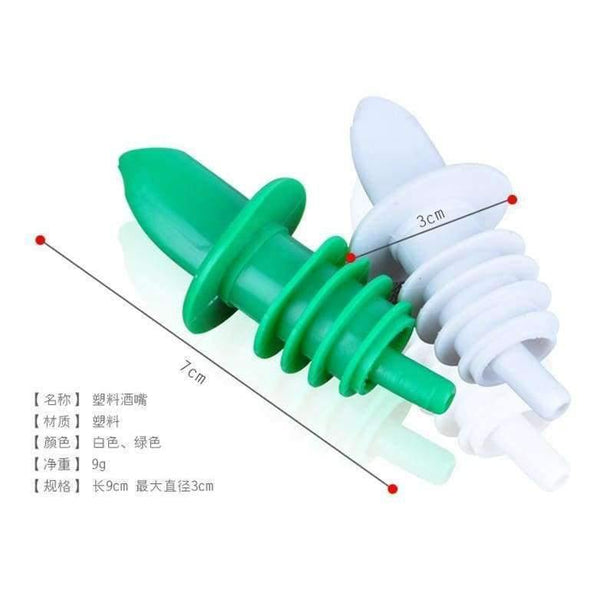 Planet Gates Kitchen Dining & Bar Kitchen Dining Barware Bar Tools Plastic mouth beer bottle cocktail wine pourers 10 pcs/lot free shipping color random