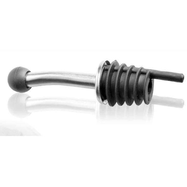 Planet Gates Kitchen Dining & Bar Kitchen Dining Barware Bar Tools Stainless steel silicone wine pourers with black ball cover 2 pcs/lot free shipping