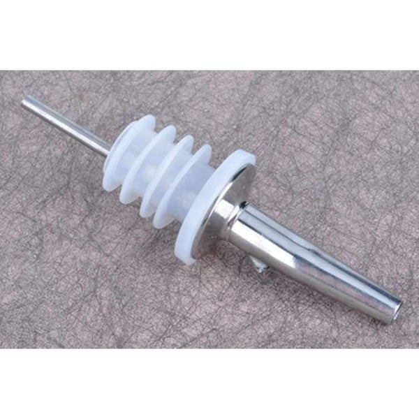 Planet Gates Kitchen Dining & Bar Kitchen Dining Barware Bar Tools Stainless steel white silicone cocktail wine pourers 4 pcs/lot free shipping