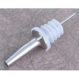 Planet Gates Kitchen Dining & Bar Kitchen Dining Barware Bar Tools Stainless steel white silicone cocktail wine pourers 4 pcs/lot free shipping