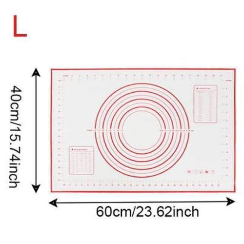 Planet Gates Kitchen Dining & Bar L Silicone Baking Mat Pizza Dough Maker Pastry Kitchen Gadgets Cooking Tools Utensils Bakeware Kneading Accessories Lot