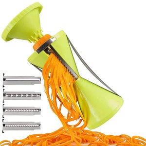 Planet Gates Kitchen Dining & Bar Vegetable Spiralizer Grater Vegetable Spiral Slicer Cutter Spiralizer for Carrot Cucumber Courgette Kitchen tools gadget