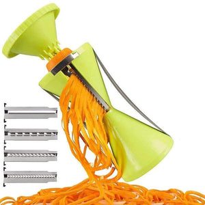 Planet Gates Kitchen Dining & Bar Vegetable Spiralizer Grater Vegetable Spiral Slicer Cutter Spiralizer for Carrot Cucumber Courgette Kitchen tools gadget