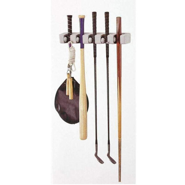 Planet Gates Kitchen Organizer 5 Position Mop Broom Holder Tool Wall Shelf Mounted Storage Hanger Bathroom Mop Broom Holder Organizing Tools