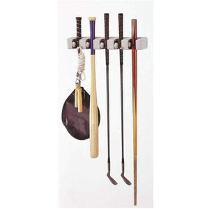 Planet Gates Kitchen Organizer Tidy 5 Position Kitchen Storage Mop Broom Holder Tool Plastic Wall Mounted