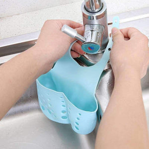 Planet Gates Kitchen Sponge Holder Draining Rack Sink Sponge Holder Storage Shelf Sink Holder Drain Basket