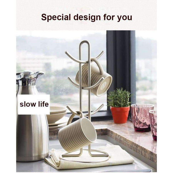Planet Gates Kitchen Storage rack Standing Cup Of Coffee Organizer Coffee Tea Cup Storage Holder Stand Home Kitchen Mug Hanging Display Rack