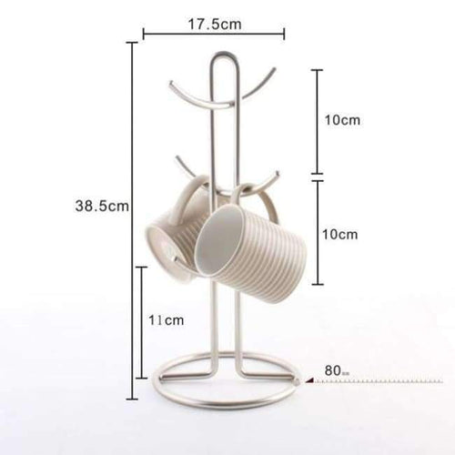 Planet Gates Kitchen Storage rack Standing Cup Of Coffee Organizer Coffee Tea Cup Storage Holder Stand Home Kitchen Mug Hanging Display Rack