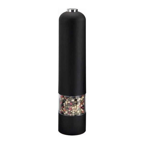Kitchen Using Electric Pepper Grinder Easy Salt Spice Herb Mills Grinder With LED Light Black Salt Pepper Mills Exquisite